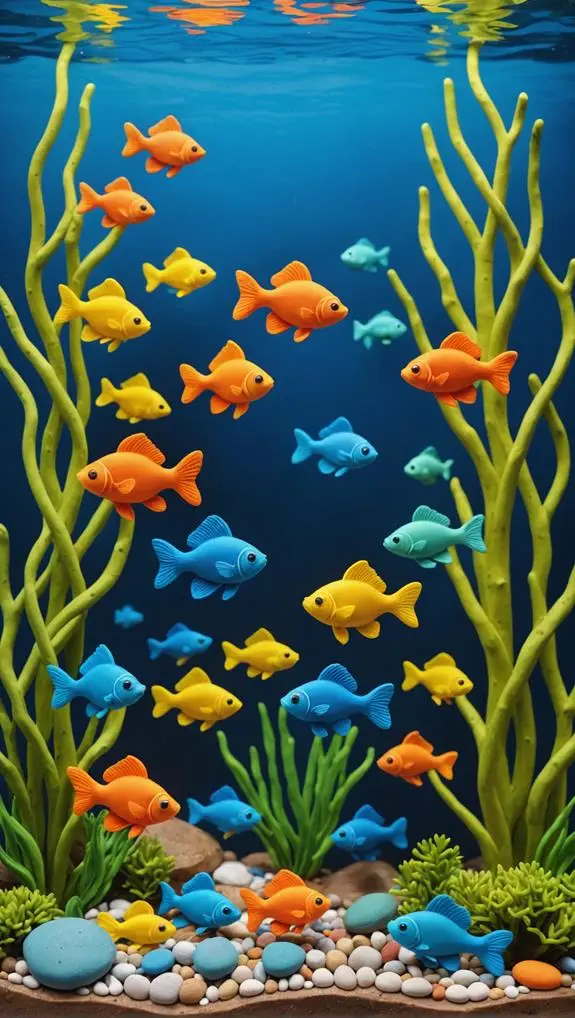 colorful small freshwater fish