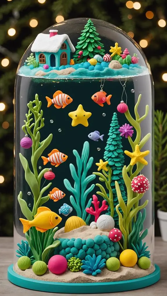 festive decorative ornament arrangements