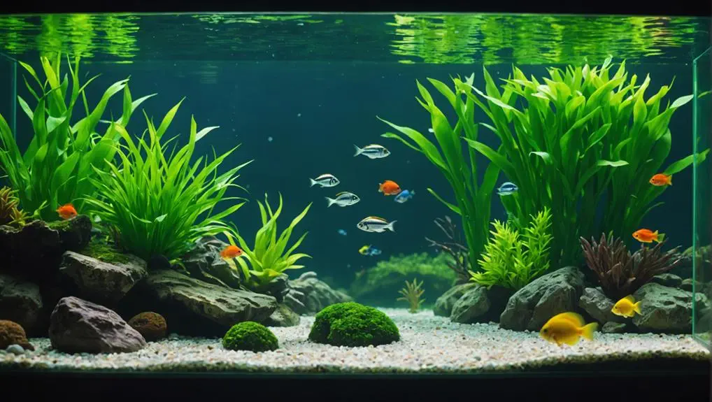 maintaining fish tank purity