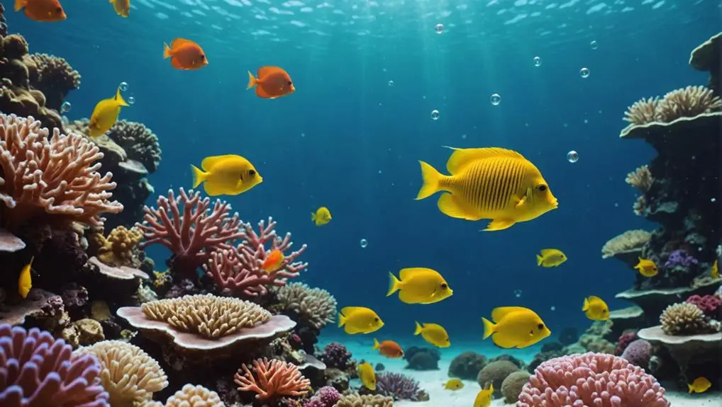 tropical fish feeding routine