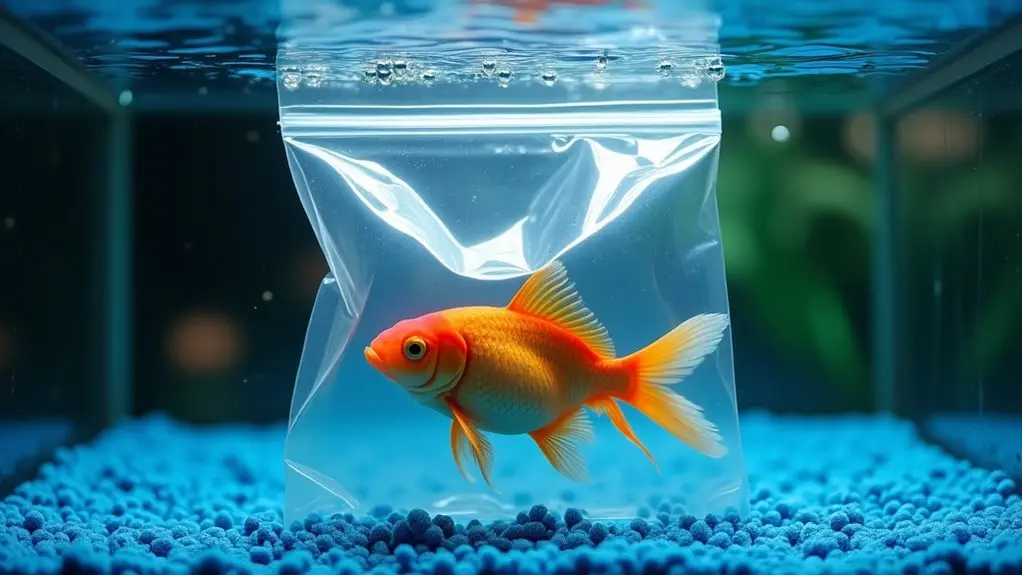 acclimate fish to tank