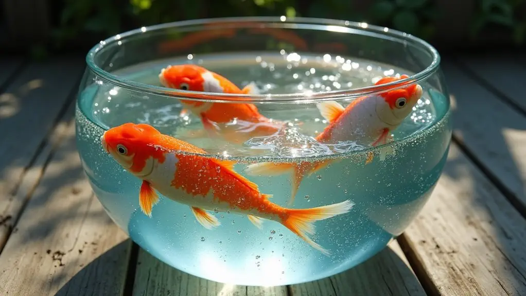 fish in a bucket