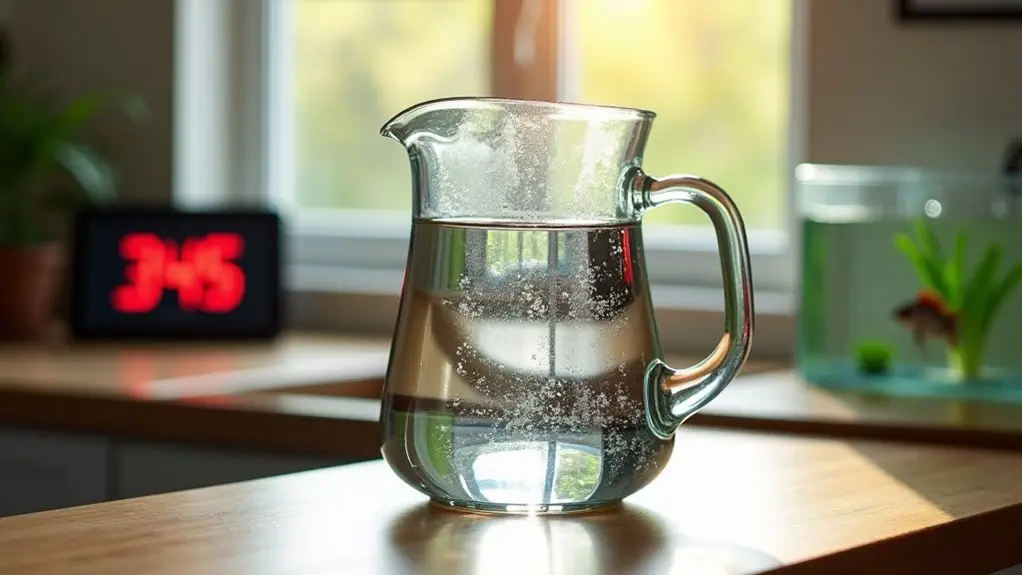 water conditioning before fish