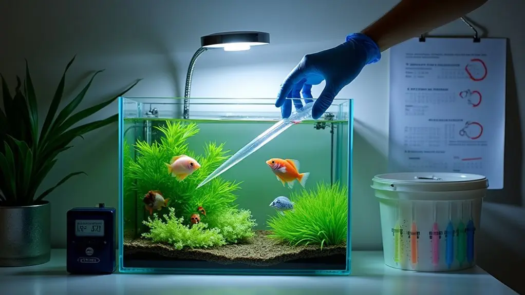 aquarium water change guidelines