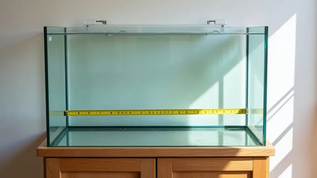 ideal tank dimensions selection