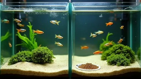 fry growth and care