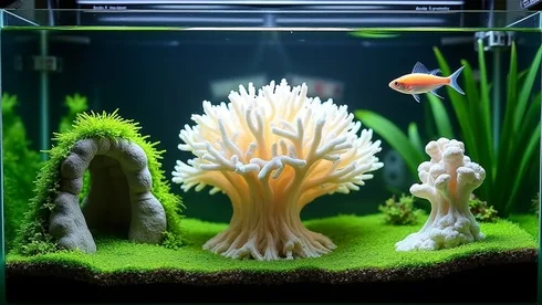 sustainable materials for aquascaping